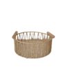 Nordic Style Fruit Storage Basket Hand-woven Storage Tray Bread Basket Light Luxury Desktop Snack Cosmetic Storage Box
