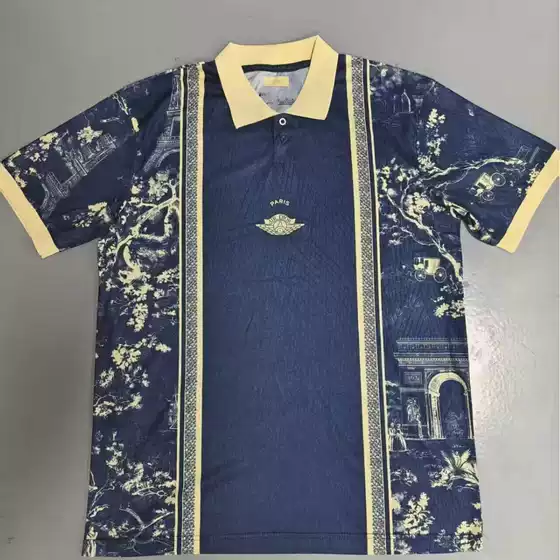 26/27 Paris joint special edition jersey new short sleeved wholesale foreign trade football jersey player version