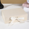 New Year Ribbon Folding Box Solid Color Cross-Border Flip-Top Box Exquisite Cosmetic Gift Box One-Piece Empty Box Manufacturer in Stock