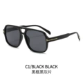 Black frame black gray lens