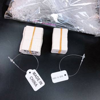 Factory direct discount China made small tag small elevator label hanging rope small paper card can be handwritten listing