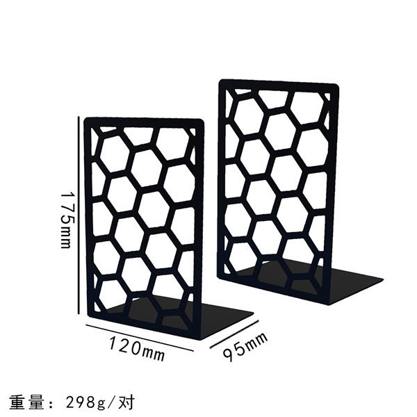 Spot Internet Red Creative Retro Learning and Reading Rack Stationery Set Book Stand Metal Book Holder Book Holder Board Desktop Ornaments