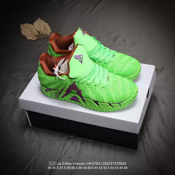 Putian shoes JA 3 Morant III basketball shoes non-slip wear-resistant anti-twist men's casual sports real basketball shoes