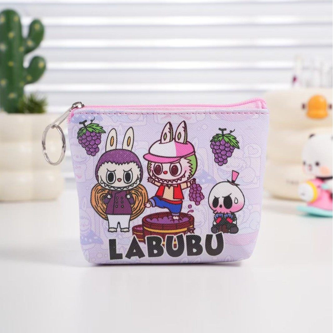 Children's snack bag PU storage bag factory direct wholesale new cute cartoon coin bag animation