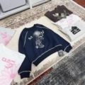 Navy blue dog