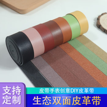 DIY Factory Direct Supply Leather with Surface Grain and Smooth Suede Bottom Using Ranch Crafts Matte