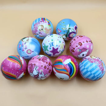 Popular High-Elasticity Internet-Famous Hole Ball Moonstone Ball High-Value Unicorn My Little Pony High-Rebound Toy Wholesale