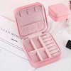 Jewelry Storage Box Earrings Necklace Jewelry Storage Box Ring Portable Travel Storage Jewelry Box