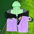 K06 black-green + Mercury stripe purple + 218 purple