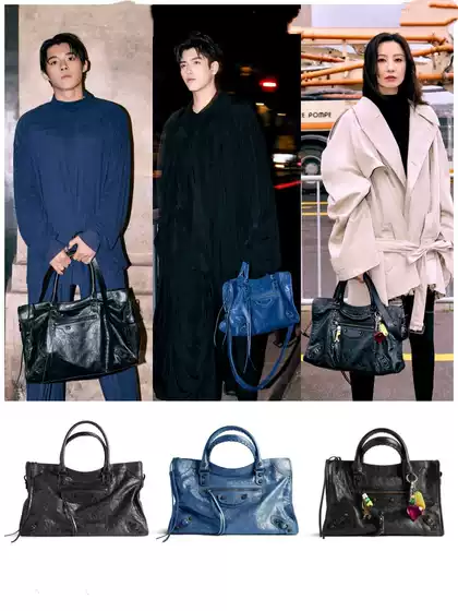 Paris Lecity Motorcycle Tote Commuter Rivet Bag Trendy Ins Motorcycle Bag Large Capacity Bucket Handbag Shoulder Bag