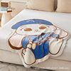 Zoobies Zootopia Special-Shaped Double-Sided Velvet Blanket Q Cute, Comfortable, Soft and Anti-Static Sofa Blanket
