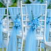 Cross-border arch gauze curtain outdoor lawn wedding arrangement mesh party holiday decoration organza in stock
