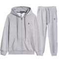 Gray suit-black label