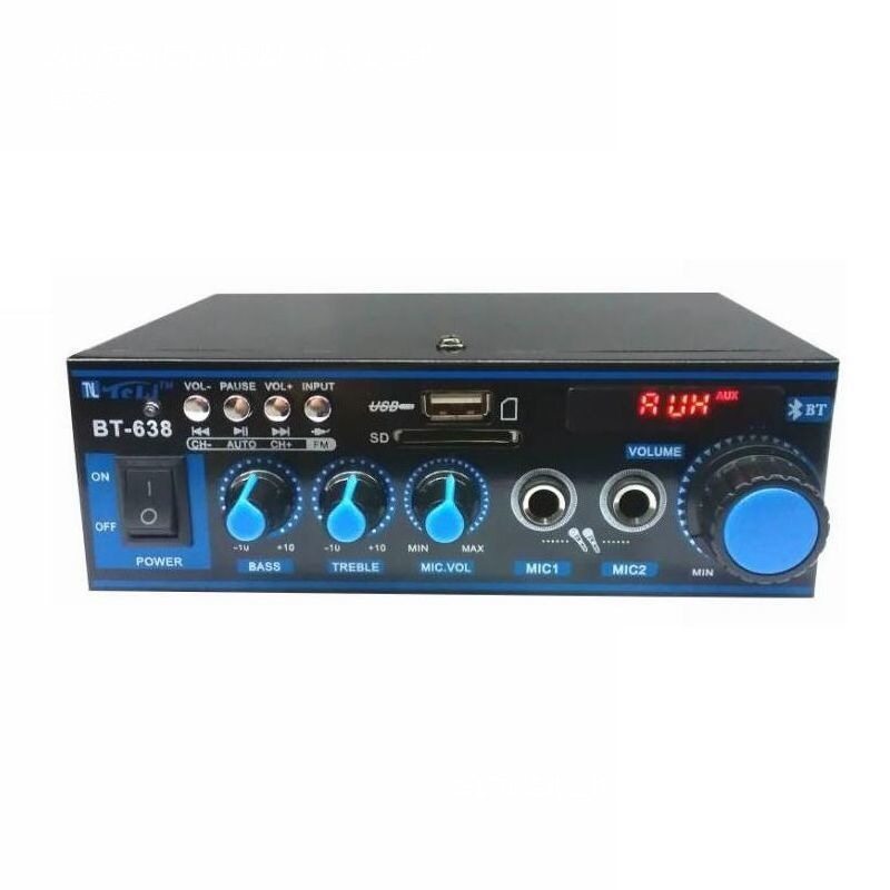 Volt Power Amplifier Home Speaker Small Car Amplifier Mini Power Amplifier Bluetooth Power Amplifier High Power Sheng Bangrong