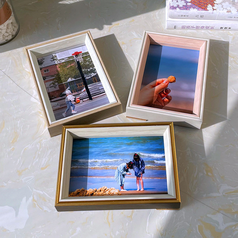 Photo creative photo frame wall hanging wholesale 6 inch 7 inch 8 inch 10 inch 12 inch A4 picture frame gift studio LOGO