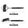 Wholesale Bbq Wire Brush Grill Cleaning Brush Steel Brush Four-Head Multifunctional Barbecue Brush Tool