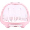 Breathable Storage Box for Baby Bottles, Dust-Proof with Lid, Baby Drain Rack, Baby Tableware, Toys, Newborn Food Supplement Storage Box