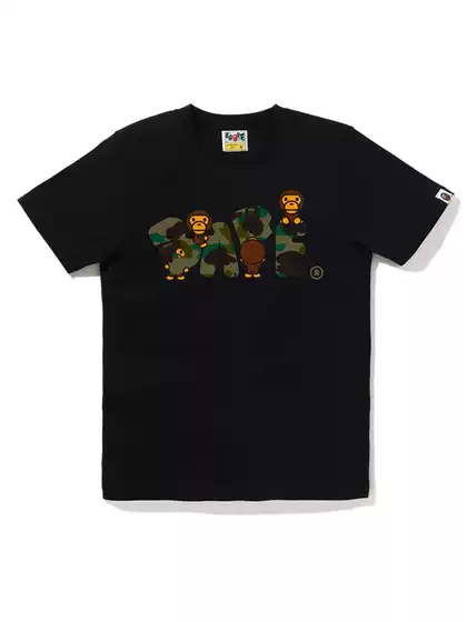 Cross-Border Supply Export Wholesale Trendy Brand Bape Ape Head Short-Sleeved 240g Shark Top T-Shirt Half-Sleeved T-Shirt 20