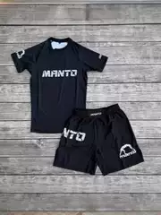 European and American Foreign Trade 2025 Hot-Selling Wrestling T-Shirt Set 3D Printed Sports Casual Men's Set