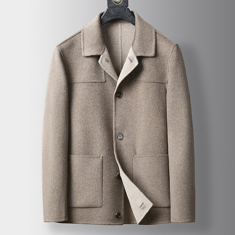 Áo Khoác Nam Kín Cổ Hàng Mùa Xuân Thu Đông