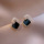 серебряная игла s925, корейская версия новых модных сережек для девочек, простой темперамент, универсальные серьги, вибрато, серьги в том же стиле, оптом mini 66