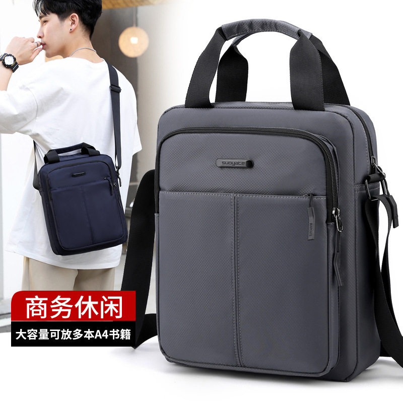 New Crossbody Bag Men's Bag Shoulder Bag Oxford Cloth Casual Backpack Men's Large Capacity Business Portable Men's Bag