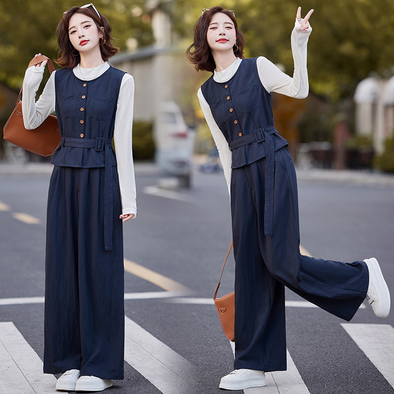 (Mới) Mã L3448 Giá 2070K: Đồ Bộ Nữ Wotdyi Cả Bộ 3 Món Hàng Mùa Xuân Thu Đông Phục Cổ Cổ Điển Trông Trẻ Hơn Tuổi Thời Trang Nữ Chất Liệu G05 Sản Phẩm Mới, (Miễn Phí Vận Chuyển Toàn Quốc).