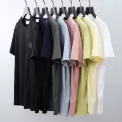 23Ss 24113 Cotton T-Shirt Weilunten Youth Pure Cotton T-Shirt Men's Short Sleeves