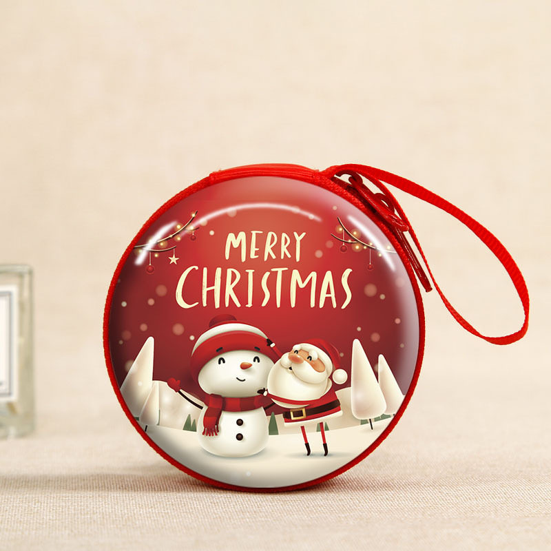 圣诞节礼品儿童卡通零钱包圣诞装饰品网红可爱玩具幼儿园新年礼物