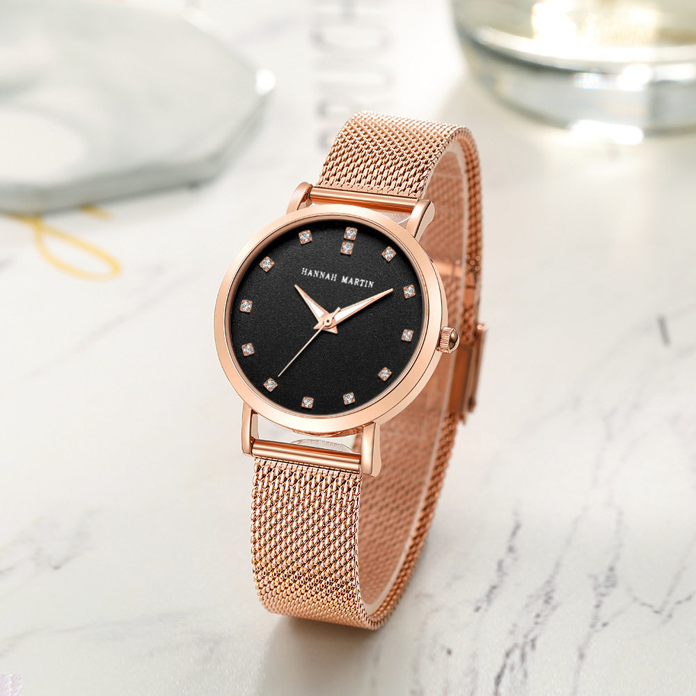 Cross-Border Brand Women's Watch with Japanese Movement, 32mm Small Dial, Fashionable and Versatile Design, Direct Sales from the Manufacturer