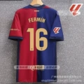 24-25 barcelona home court#16 fermin la liga armband