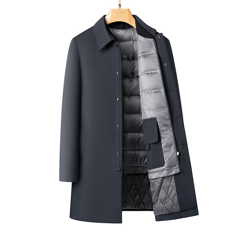 Áo Khoác Nam Kín Cổ Hàng Mùa Xuân Thu Đông Phong Cách Trẻ Trung