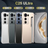 Cross-Border Low-Price Real 4g Android Smartphone C25Ultra All-In-One Machine Manufacturer Wholesale Tk Aliexpress Can Be Shipped on Behalf of