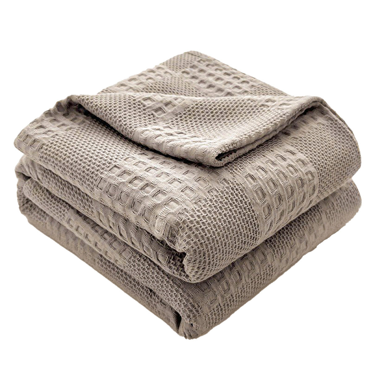 Cotton Jacquard Thread Blanket Office Nap Blanket Summer Skin-Friendly Air-Conditioning Blanket Multi-Purpose Cotton Blanket
