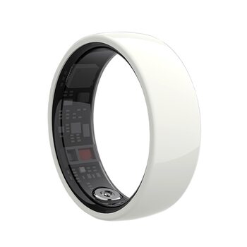 Cross-border Ceramic Multifunctional Sports Ring Waterproof Health Blood Oxygen Heart Rate Sleep Health Monitoring Smart Ring