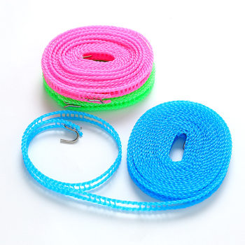 Windproof Clothesline for Drying Quilts, Outdoor Plastic Clothesline for Hanging Clothes, Balcony Quilt Drying Rack, Outdoor Household Use