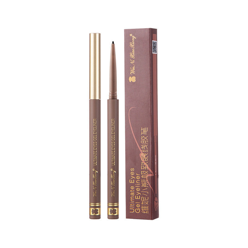 Winnie bear novice ultra-thin eyeliner glue pen waterproof sweat-proof long-lasting non-blooming lying silkworm shadow beginner