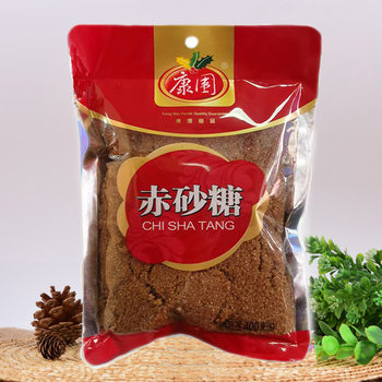 Food Wholesale 400g Sugar Cane Brown Sugar Large Granules Sweet Flavor Factory Price Wholesale