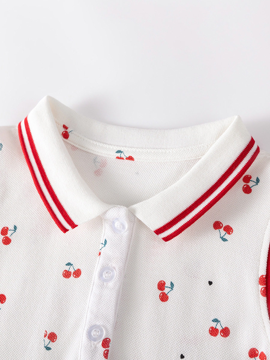 Summer Sleeveless Girls' Dress, Cute Sweet Kids' Skirt, Casual Kids' Dress