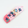 Cross-border cartoon stilty silicone pencil case creative DIY silicone hole student stationery bag small monster stationery box