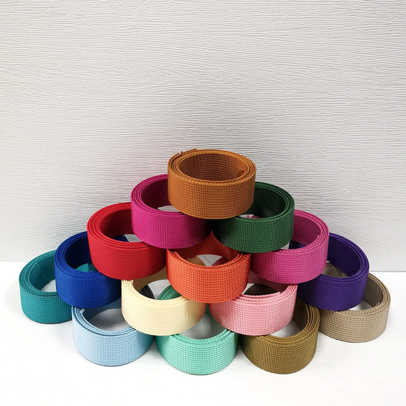 in stock Supply Imitation Nylon Pit Pattern Ribbon American Pattern Handbag with White Color Bag Accessories