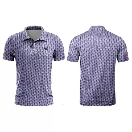 2025 New Summer Golf T-Shirt Top Quick Dry Breathable Golf Club Button Shirt Polo Shirt