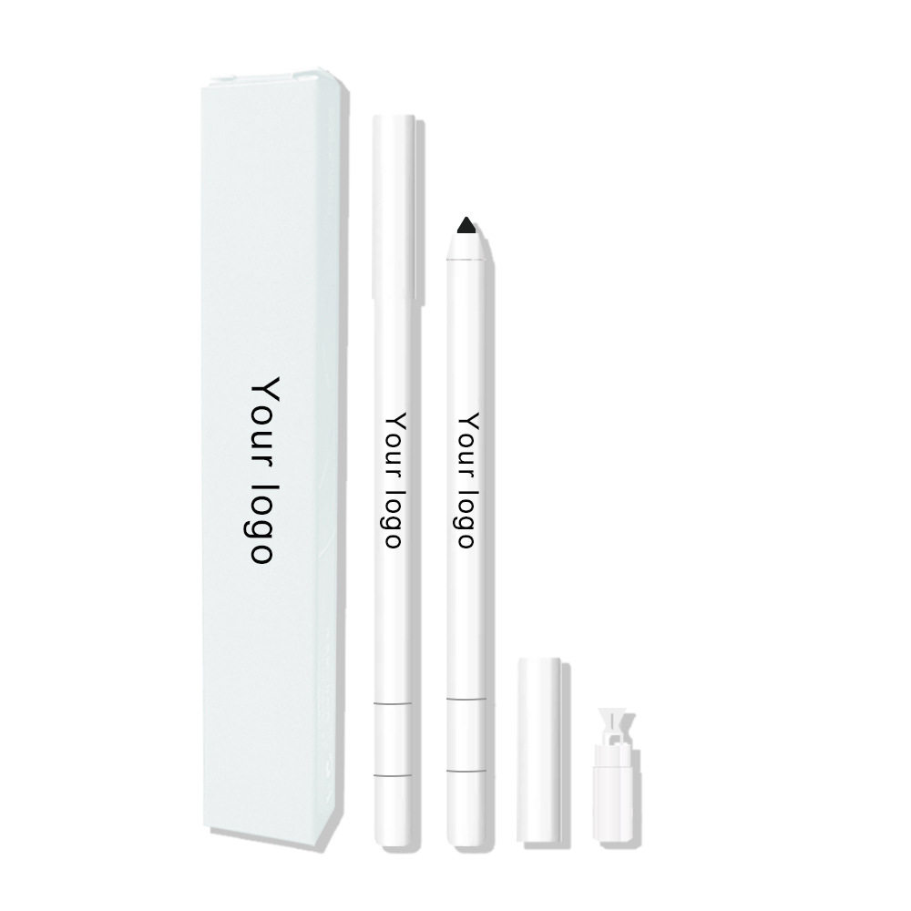 International Station Eyeliner Gel Pen with Built-In Pencil Sharpener Waterproof Eyeliner Gel Pencil Without Logo Eyeliner