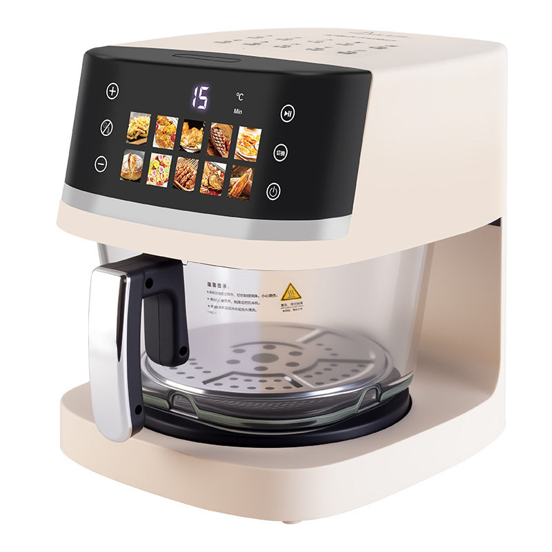 AirFryer 新款空气炸锅家用大容量智能彩屏触控全景可视电烤箱