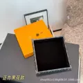Square black flower