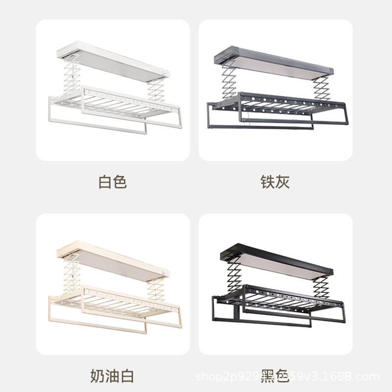 Can Be Used as a 110V Voltage Multifunctional Clothes Drying Rack, Electric Voice Adjustable Telescopic Full-Screen Lighting, Can Be Used as a Quilt Drying Machine