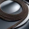 Single crystal copper bronze braided wire 8-strand braided 200 core brown single crystal copper oxygen-free copper wire