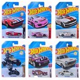 25-литровый маленький спортивный автомобиль из горячего сплава Hot Wheels C4982, игрушечный автомобиль Ferrari Porsche Bugatti 2025L