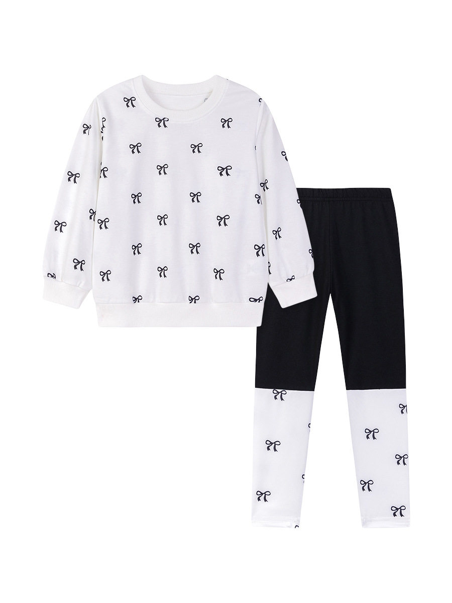 New [Style] Autumn Girls' Set, Long-sleeve Kids' Outfit, Cute Kids' Set