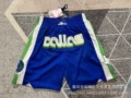 New calf pocket pants blue